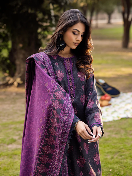 Ivory Embroidered Farshi Shalwar Suit