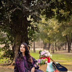 Ivory Embroidered Farshi Shalwar Suit