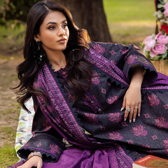 Ivory Embroidered Farshi Shalwar Suit