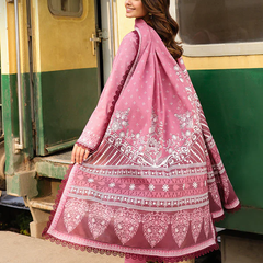 Dusty Pink Printed Lawn Suit