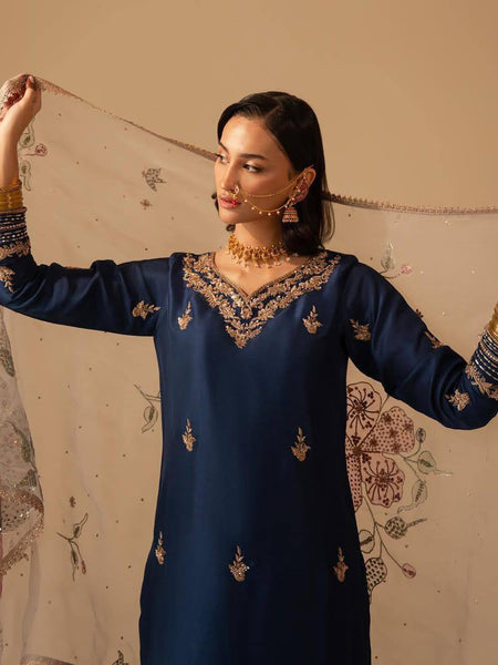 EMBROIDERY WORK SUIT PANT WITH DUPATTA