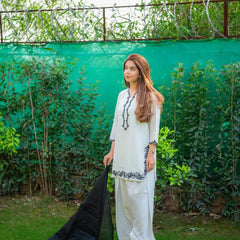 EXCLUSIVE FARSI SALWAR SUIT ROMAN SILK