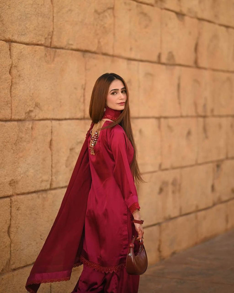 DESIGNER WEAR EXCLUSIVE FARSI SALWAR SUIT