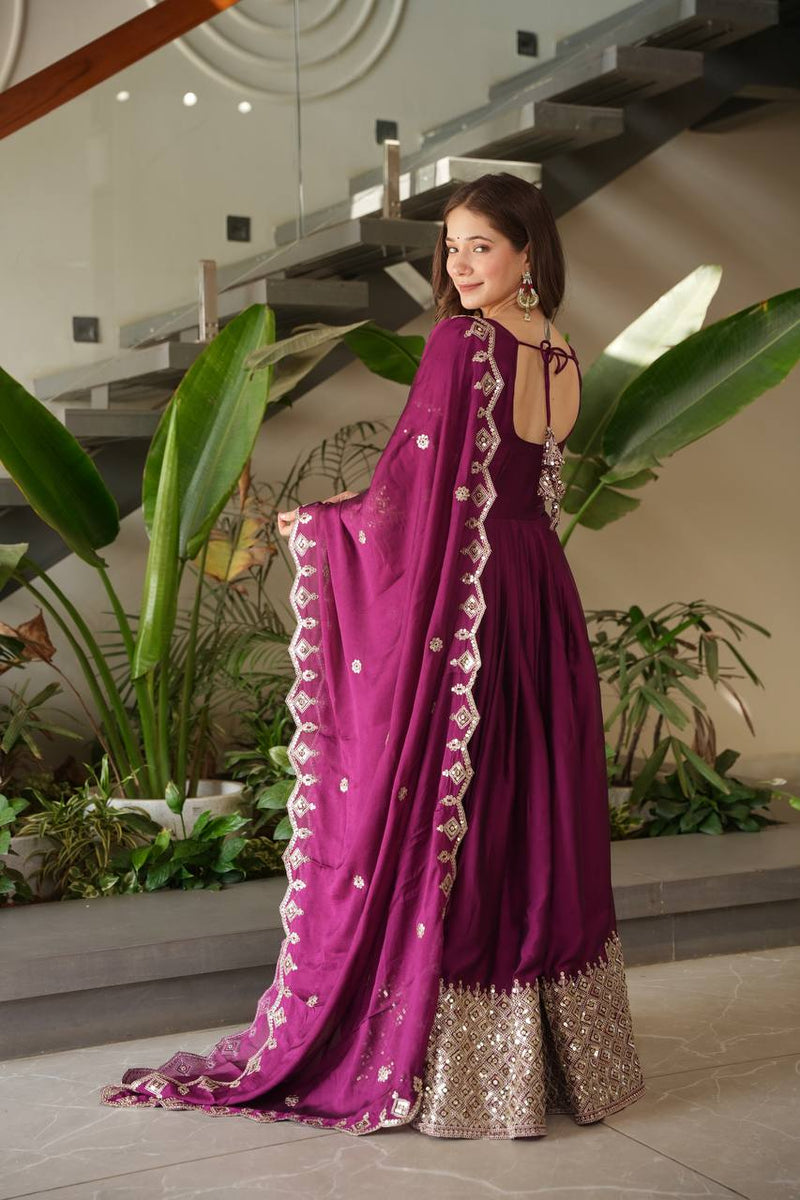 sea pink organza sharara set