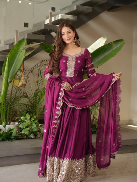 sea pink organza sharara set