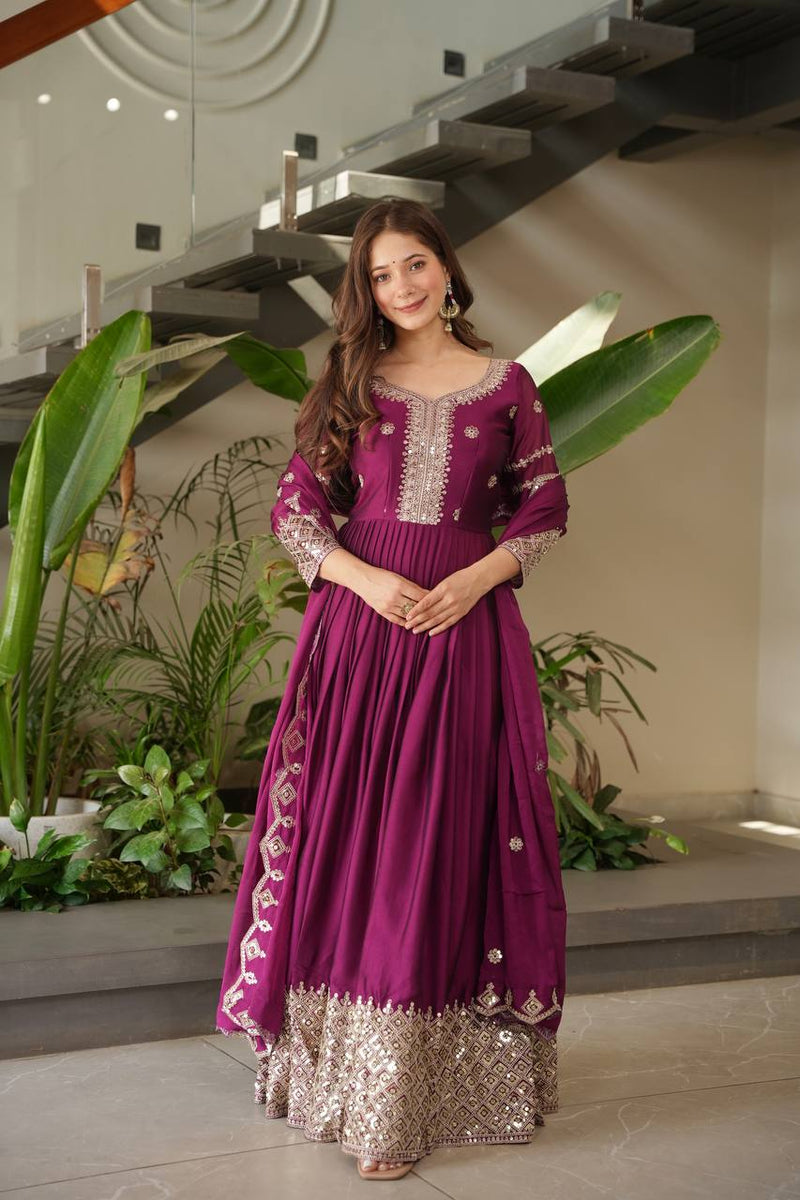 sea pink organza sharara set