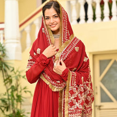 ethnic Anarkali suit set